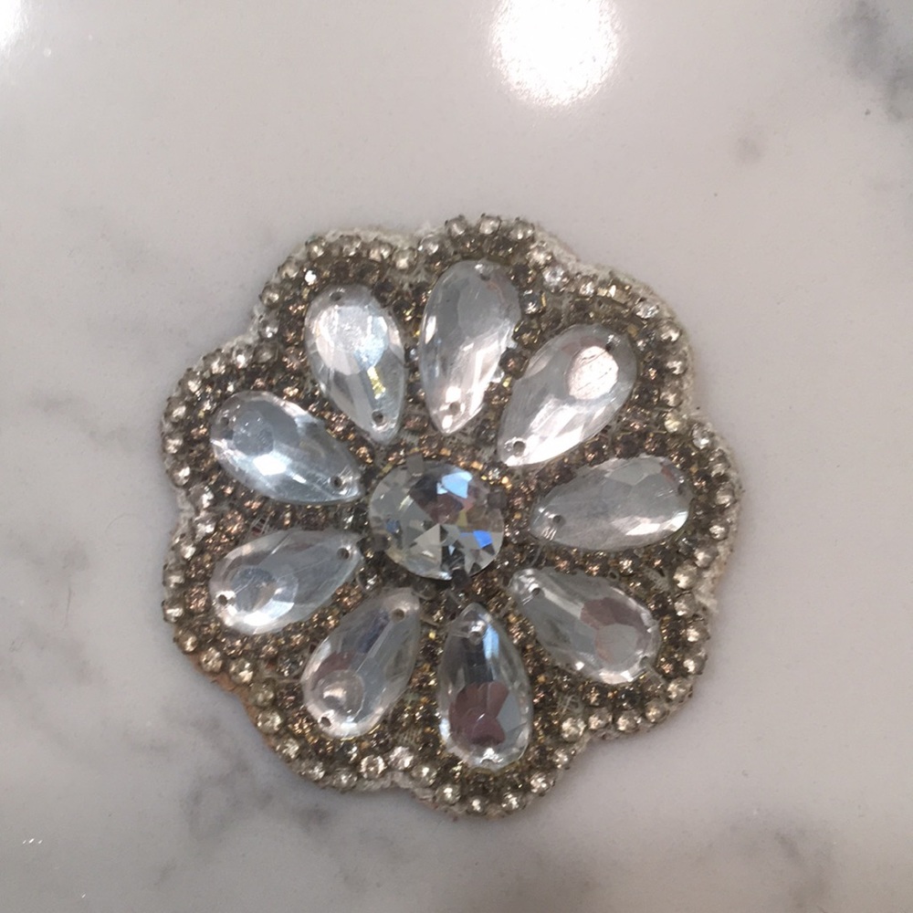Anthropologie jeweled hair clip